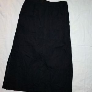 3/$20 Black maxi with side slits